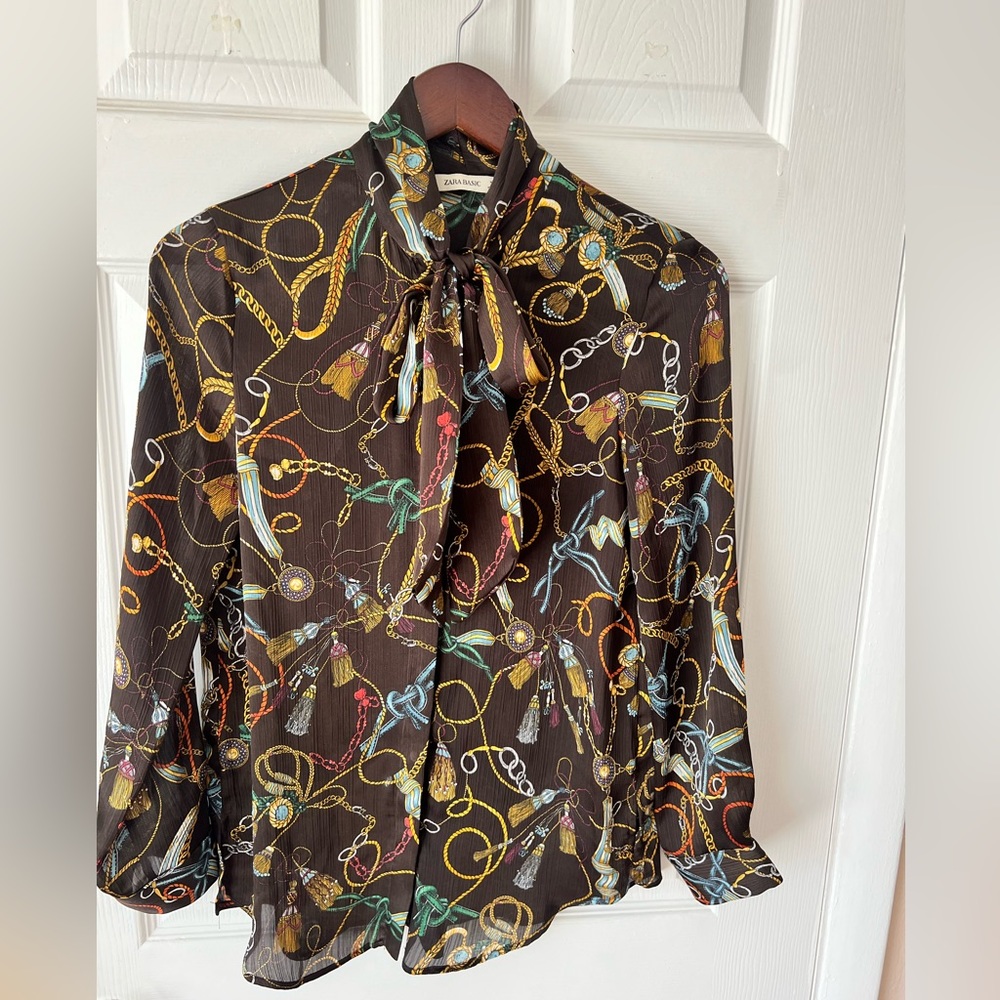Zara Basic Print Shirt